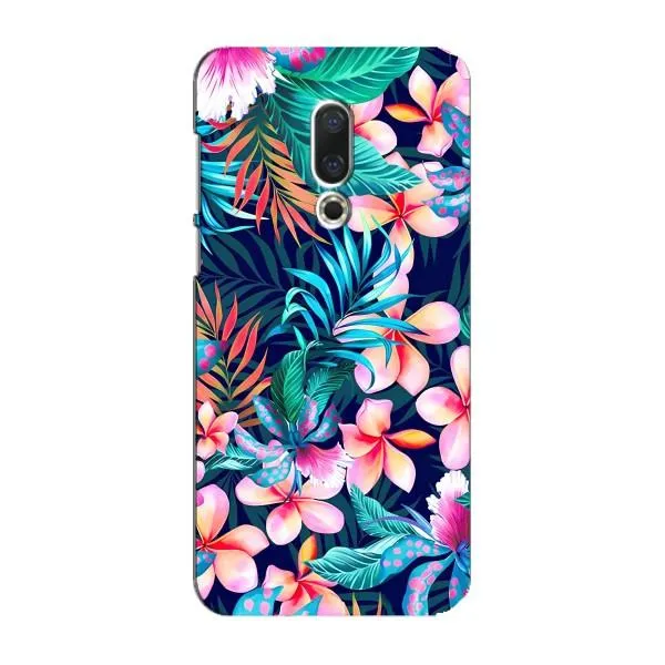 Чехол с принтом «Красочные цветы» для Meizu 16 Plus