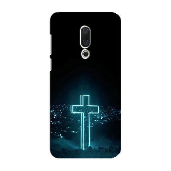 Чохол з принтом «Хрест і місто» для Meizu 16 Plus