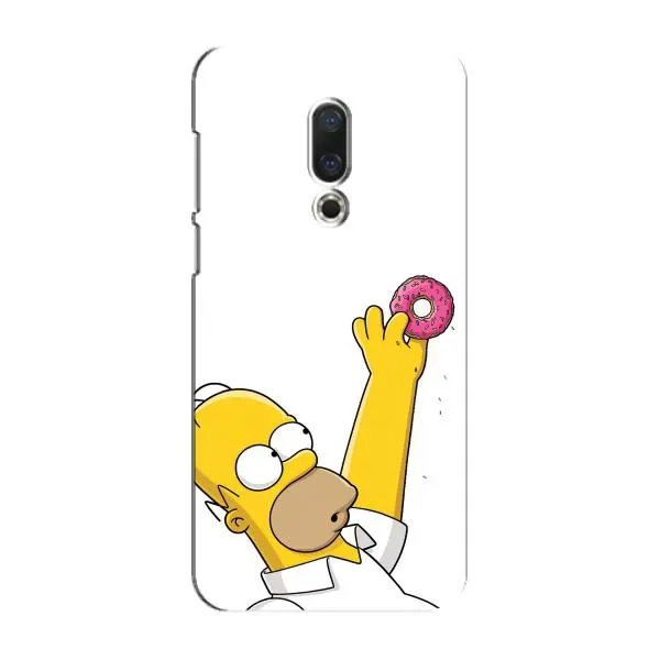 Чехол с принтом «Гомер с пончиком» для Meizu 16 Plus Чехол с принтом «Гомер с пончиком» для Meizu 16 Plus