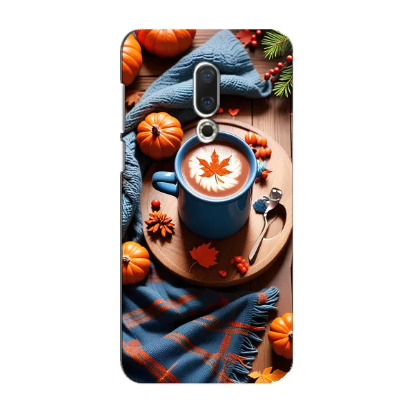 Чехол с принтом «Кофе и тыковки» для Meizu 16 Plus
