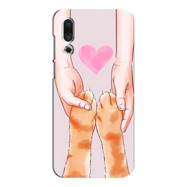 Чехол с принтом «Любовь к котикам» для Meizu 16s