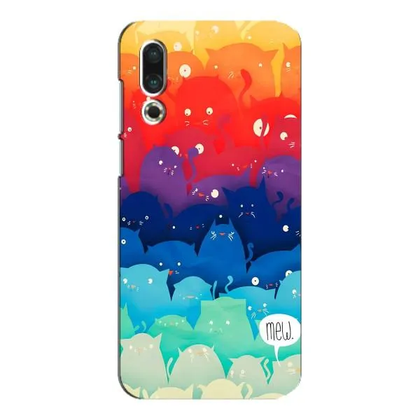 Чехол с принтом «Mew» для Meizu 16s