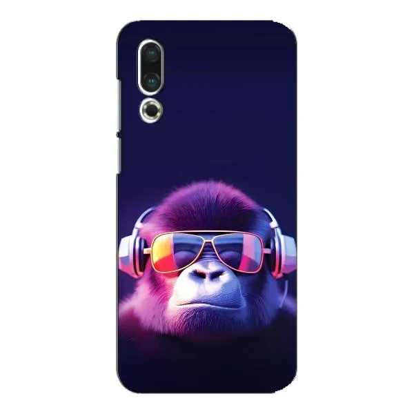 Чохол з принтом «Стильна мавпа» для Meizu 16s