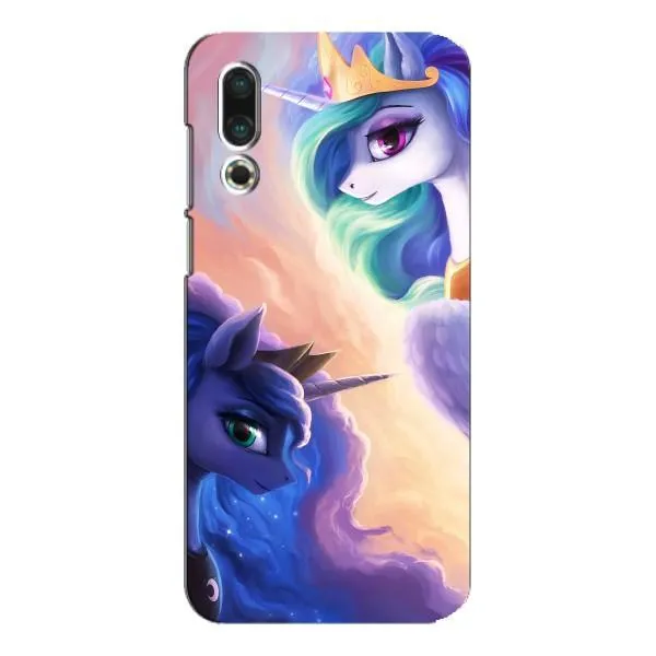 Чехол с принтом «Единорожки» для Meizu 16s