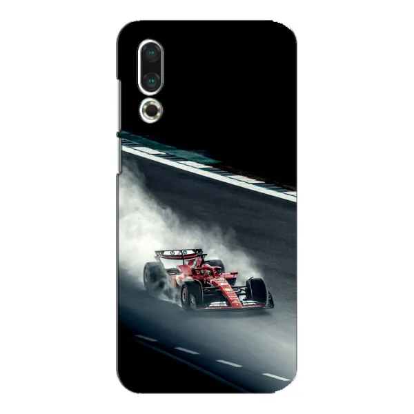 Чехол с принтом «Болид гоночный» для Meizu 16s