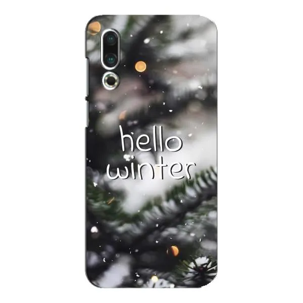 Чехол с принтом «Hello winter» для Meizu 16s