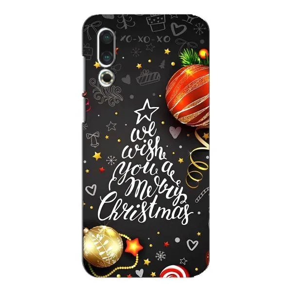 Чехол с принтом «Елочка» для Meizu 16s