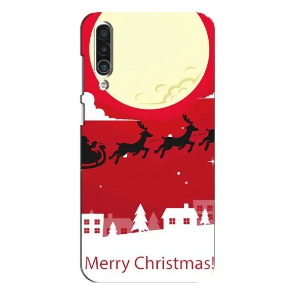 Чехол с принтом «Санта с оленями» для Meizu 16xs
