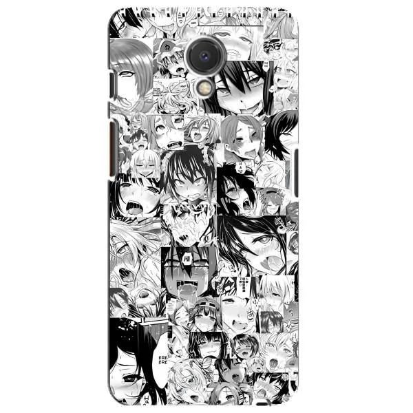 Чехол с принтом «Ahegao manga» для Meizu M6s