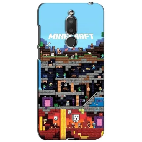 Чехол с принтом «фон Minecraft» для Meizu M6T (Meilan 6T)