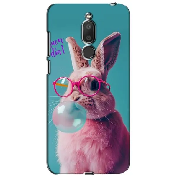 Чехол с принтом «Кролик в очках» для Meizu M6T (Meilan 6T)