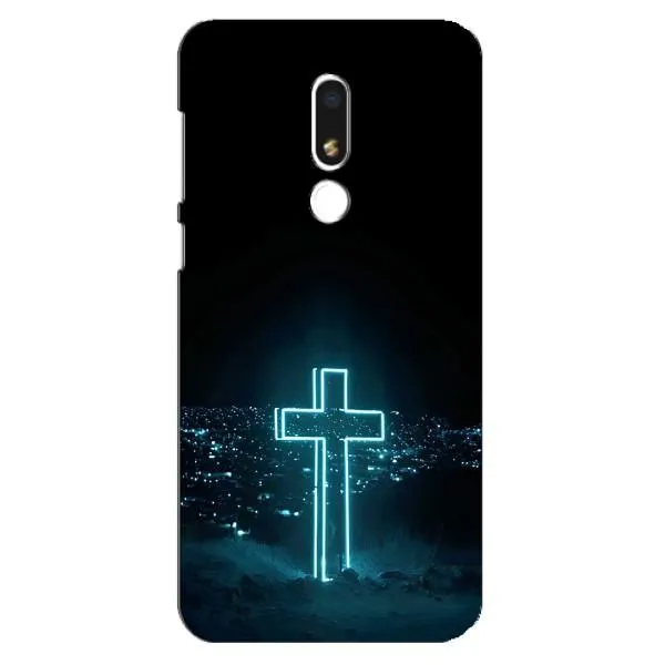 Чохол з принтом «Хрест і місто» для Meizu M8 Lite