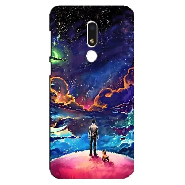 Чехол с принтом «Галактический вид» для Meizu M8 Lite
