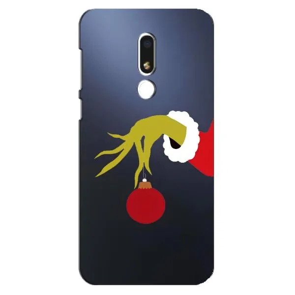 Чохол з принтом «Грінч з іграшкою» для Meizu M8 Lite