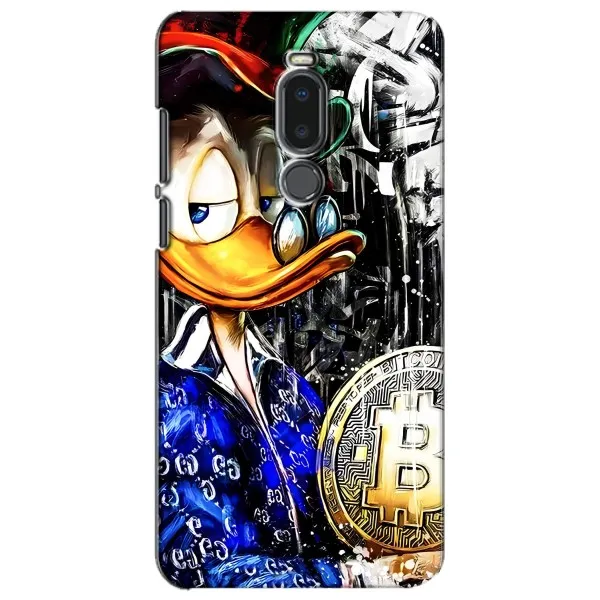 Чохол з принтом «Біткойн Скрудж» для Meizu Note 8