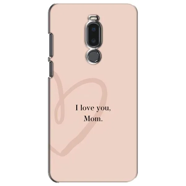 Чехол с принтом «Сердце маме» для Meizu Note 8