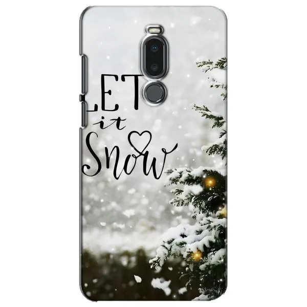 Чехол с принтом «Let it snow» для Meizu Note 8