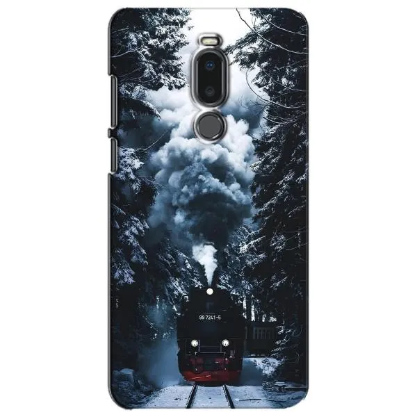 Чехол с принтом «Зимний поезд» для Meizu Note 8