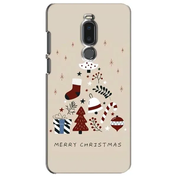 Чехол с принтом «Merry Christmas» для Meizu Note 8