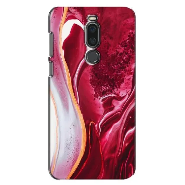 Чехол с принтом «Мрамор красный» для Meizu X8
