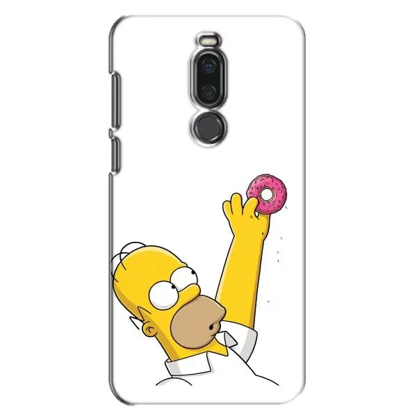 Чехол с принтом «Гомер с пончиком» для Meizu X8