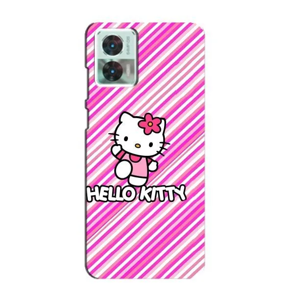 Чохол з принтом «Hello Kytty» для Motorola Edge 30 Neo