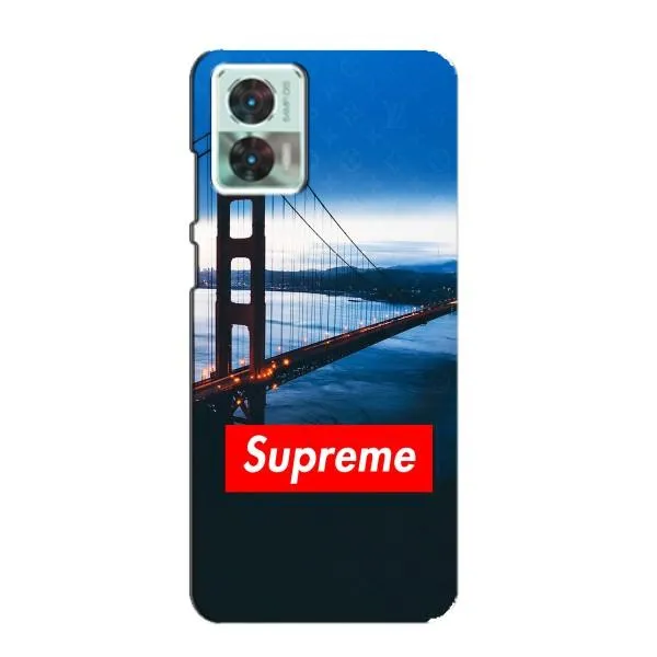 Чехол с принтом «Стиль Supreme» для Motorola Edge 30 Neo Чехол с принтом «Стиль Supreme» для Motorola Edge 30 Neo