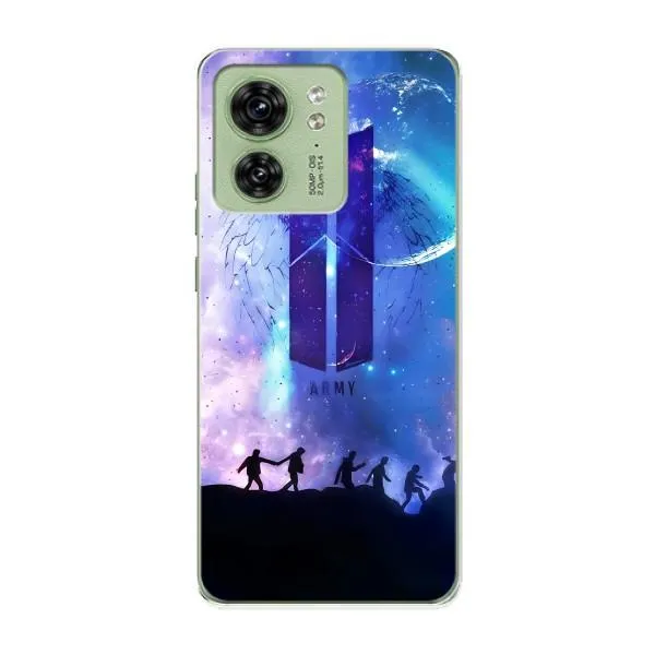 Чехол с принтом «Army BTS» для Motorola Edge 40 Чехол с принтом «Army BTS» для Motorola Edge 40