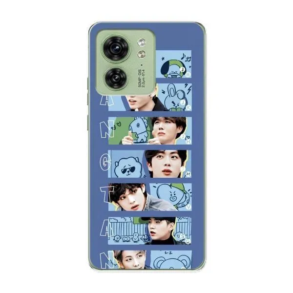 Чехол с принтом «Bangtan» для Motorola Edge 40 Чехол с принтом «Bangtan» для Motorola Edge 40