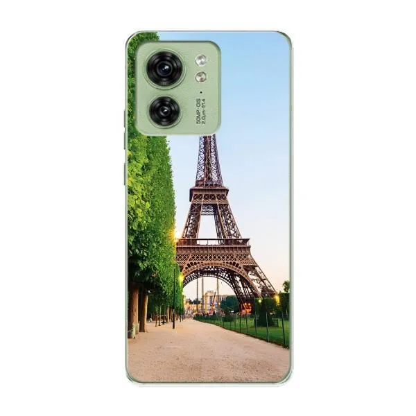 Чехол с принтом «Дорога в Париж» для Motorola Edge 40