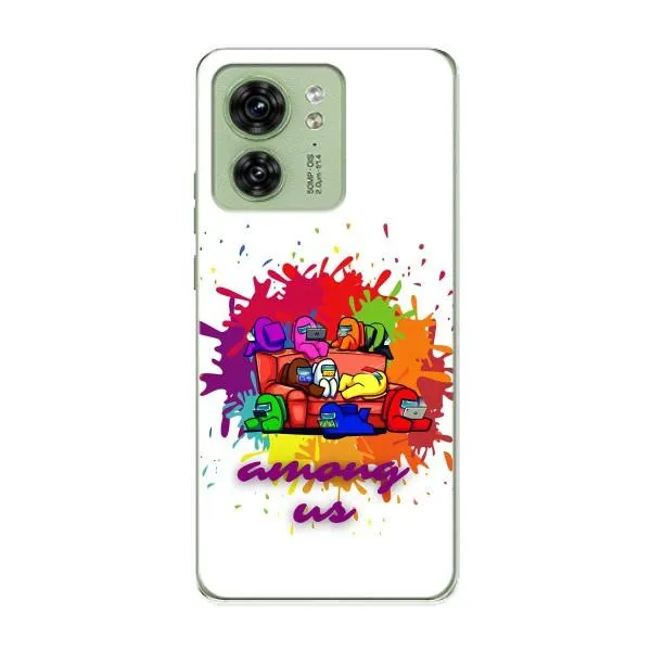 Чехол с принтом «Яркий АмонгАс» для Motorola Edge 40