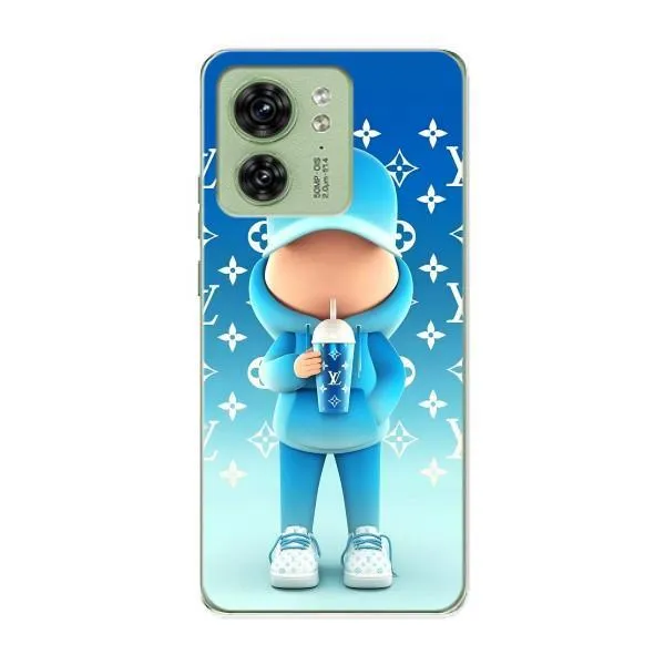Чохол з принтом «Хлопець LV» для Motorola Edge 40