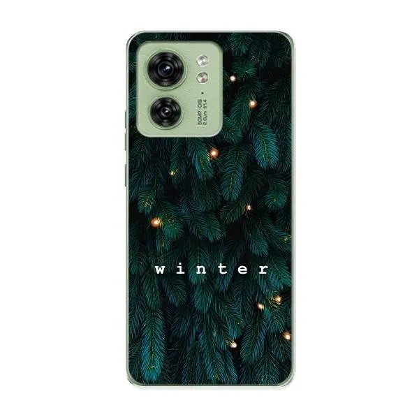 Чехол с принтом «Winter» для Motorola Edge 40