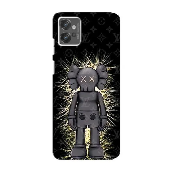 Чехол с принтом «Bearbrick LV» для Motorola MOTO G32