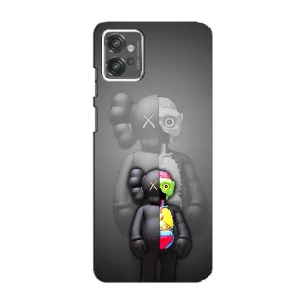 Чехол с принтом «Тело Bearbrick» для Motorola MOTO G32