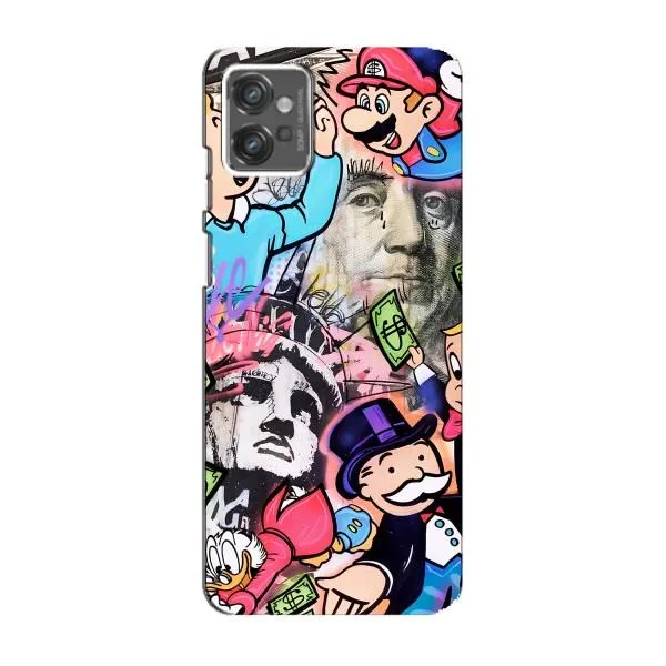 Чехол с принтом «Monopoly man» для Motorola MOTO G32