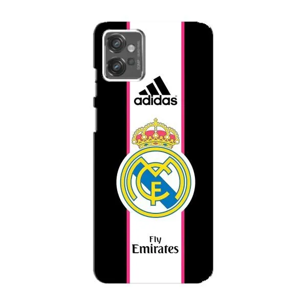 Чехол с принтом «Лого Real Madrid» для Motorola MOTO G32