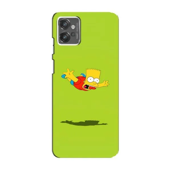 Чехол с принтом «Барт Симпсон» для Motorola MOTO G32