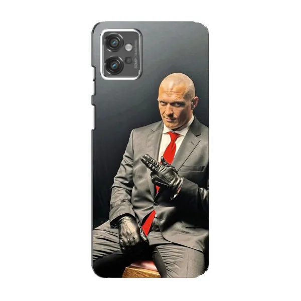Чехол с принтом «Усик Hitman» для Motorola MOTO G32