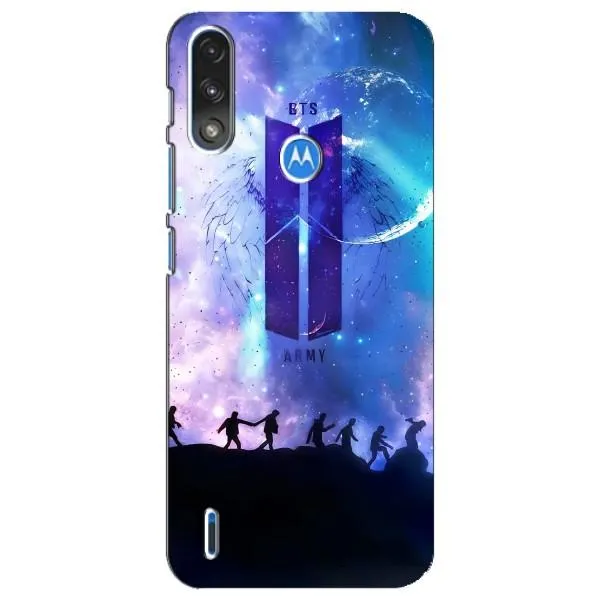 Чехол с принтом «Army BTS» для Motorola E7 Power