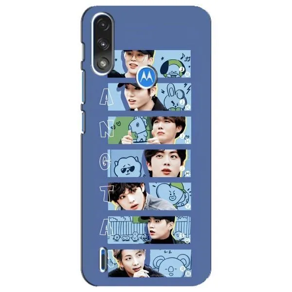 Чехол с принтом «Bangtan» для Motorola E7 Power
