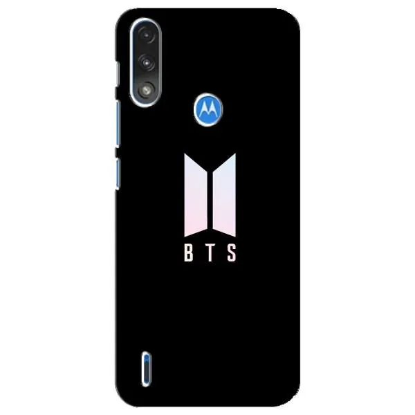 Чехол с принтом «Лого BTS» для Motorola E7 Power