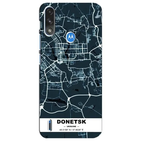 Чехол с принтом «Донецк» для Motorola E7 Power