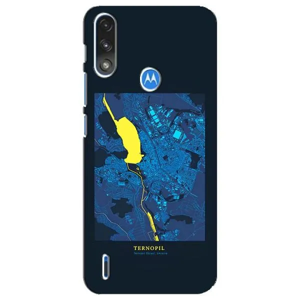 Чехол с принтом «Тернополь» для Motorola E7 Power