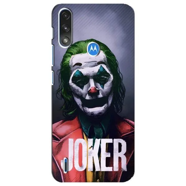 Чехол с принтом «Джокер» для Motorola E7 Power