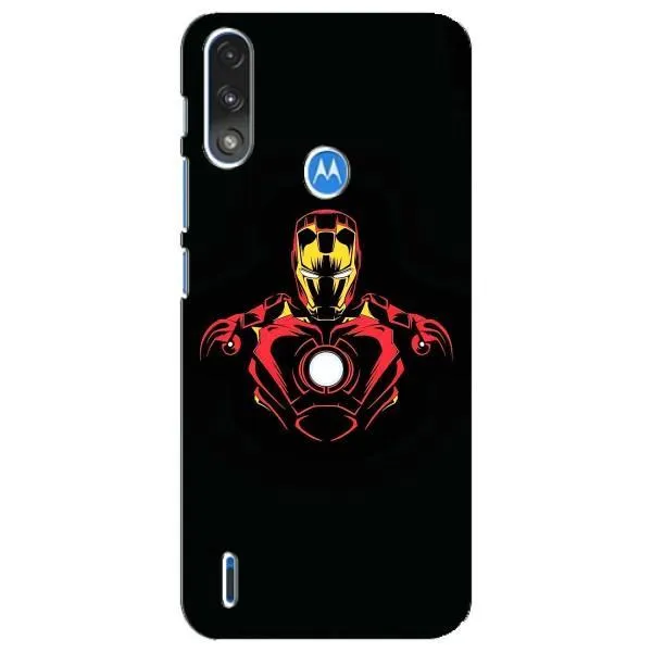 Чехол с принтом «Человек железный» для Motorola E7 Power