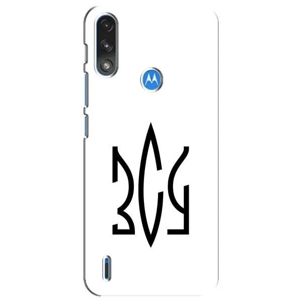 Чехол с принтом «ЗСУ герб» для Motorola E7 Power