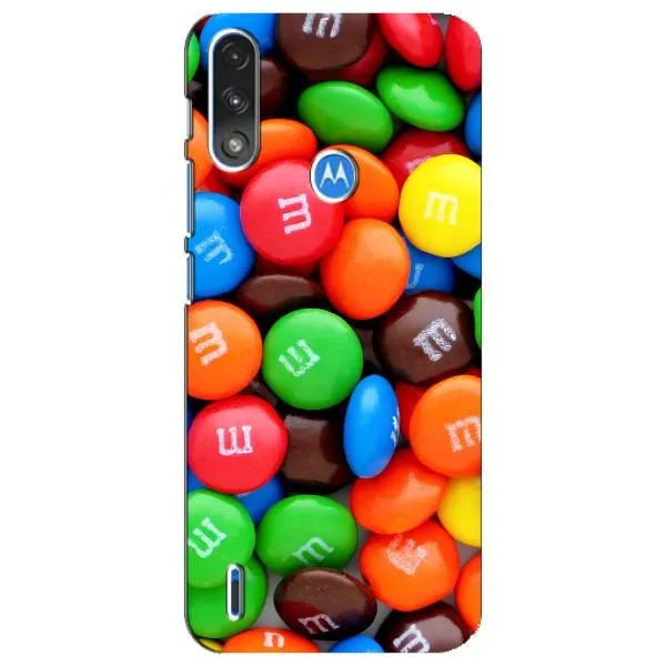 Чохол з принтом «MM's» для Motorola E7 Power
