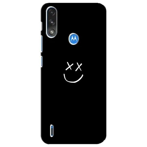 Чохол з принтом «Смайл» для Motorola E7 Power