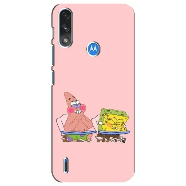 Чехол с принтом «За партой» для Motorola E7 Power